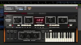 H910 Harmonizer® Plugin Preset Demo [upl. by Datnow603]