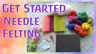 How To Begin Needle Felting For The Complete Beginner [upl. by Ninazan]