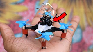 How To Make Drone with Camera At Home  Quadcopter Easy [upl. by Enawd]