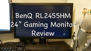 BenQ RL2455HM 24quot 1080p 60hz Console Gaming Monitor Review [upl. by Naleag]