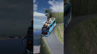 Come On Explorer in the extreme road  Euro Truck Simulator 2 eurotrucksimulator2bus ets2 [upl. by Malim]