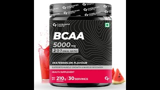 Carbamide Forte BCAA Powder for Muscle Growth amp Muscle Recovery [upl. by Kcirrek]