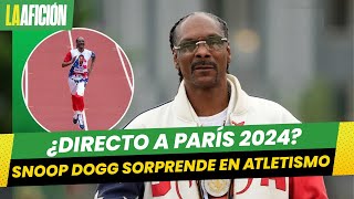 ¡Directo a París 2024 Snoop Dogg sorprende en pruebas de atletismo de EU para los Juegos Olímpicos [upl. by Htnicayh607]