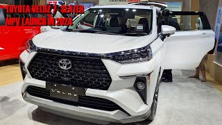 TOYOTA LAUNCH VELOZ 7 SEATER MPV IN INDIA 2024  PRICE LAUNCH DATE REVIEW  UPCOMING CARS [upl. by Ray]