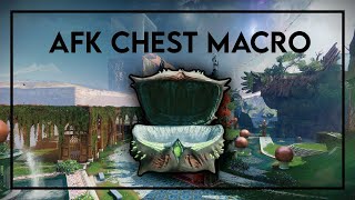 NOW BANNABLE Destiny 2 Pale Heart Chest Manipulation and Exotic Class Item AFK Macro [upl. by Justus]