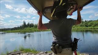 7 day canoe trip through Manitobas Nopiming Provincial Park [upl. by Sverre227]