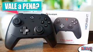 LANÇAMENTO Análise do Gamesir T4 Cyclone PRO Gamepad ELITE [upl. by Ltsyrk]