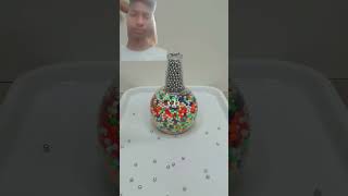 Tower of Plastic and Steel Beads Oddly Satisfying [upl. by Garret]