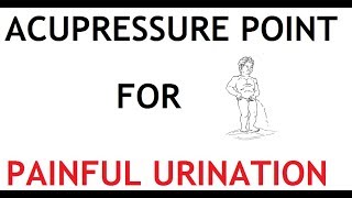 Acupressure Point for Dysuria  Painful Urination [upl. by Aldarcy438]