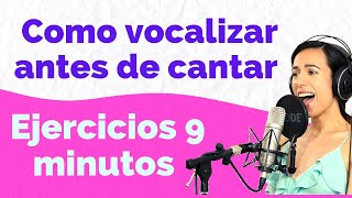 Como VOCALIZAR antes de CANTAR Calentamiento VOCAL desde cero Clases de canto Natalia Bliss [upl. by Mundford]