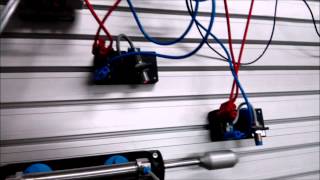 Simple Electro Pneumatic Using EduTrainer Festo [upl. by Litton]