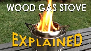 Portable Wood Gasifier Stove Explained [upl. by Osner]