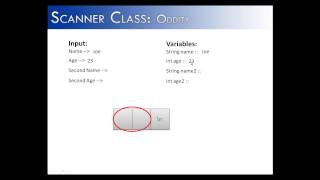 Scanner Class Part 4 Oddity Numbers before Strings Java [upl. by Mccallum982]