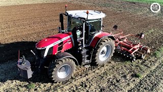 NOUVEAU 8S EN ACTION  New Massey Ferguson  Kuhn [upl. by Eiveneg]