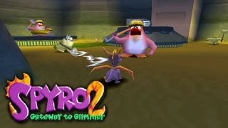 Lets Play Spyro 2 Gateway to Glimmer Part 7  Sunny Beach 12 [upl. by Niwrehs]