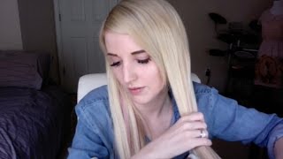 Binaural ASMR Hair Brushing with SpringbokASMR [upl. by Nnylimaj949]