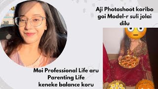 Apunalukor Moromor Influencers Egorakir Suli Purilu Photoshoot koribo goi ll Matha bikh ll Makeup [upl. by Gusty738]