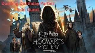 Harry Potter Hogwarts Mystery – Duelling Deathday Parties Year 4  Cutscenes [upl. by Nwahsek]