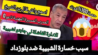 بن الشيخ يخرج عن صمته اسمع واش قال في الهداف عن مباراة شبيبة القبائل وبلوزداد jsk [upl. by Nywroc]