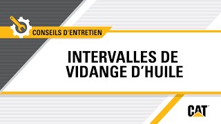 Comment prolonger les intervalles de vidange de votre équipement Cat® [upl. by Best328]