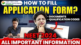 NTA Latest Update NEET2024 🚨  How to Fill NEET Application Form  Qualifying Examination Codes ✅ [upl. by Morey299]