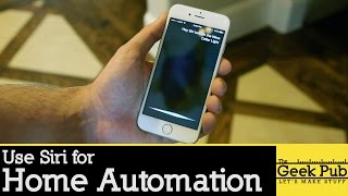 Use Siri to Control Nest MyQ HomeSeer and more [upl. by Noval]