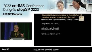 2023 endMS Conference  Dr Helen Tremlett The MS Prodrome [upl. by Ro]