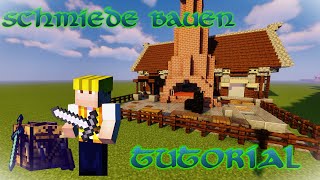 Große Schmiede bauen Tutorial Minecraft 1163 [upl. by Eniluj]