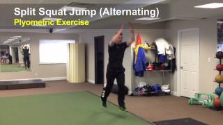 SPLIT SQUAT JUMP ALTERNATING [upl. by Sajet]