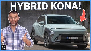 Unveiling The Unbeatable Hyundai Kona Hybrid 2024 Does This Small SUV Reign Supreme  Drivecomau [upl. by Adley]