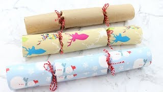 DIY easy Christmas crackers [upl. by Mathilda87]