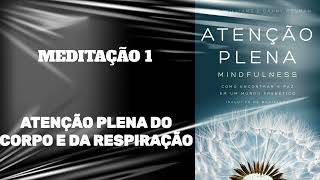 MINDFULNESS Atenção Plena  Meditação 1 Atenção plena do corpo e da respiração [upl. by Chuu]