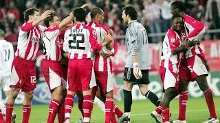 Olympiacos FC 2  1 Real Madrid CF 06122005  Champions League [upl. by Atikin]