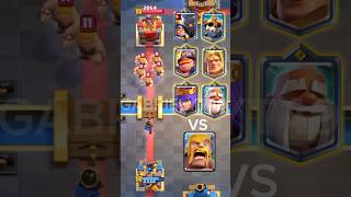 CAMPEONES VS BÁRBAROS clashroyale shorts [upl. by Christye101]