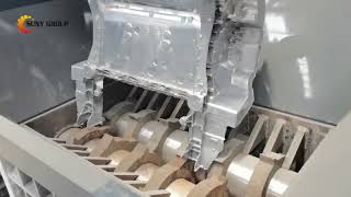 Industrial Shredder for Large Aluminum Items  See It in Action！ [upl. by Mano]