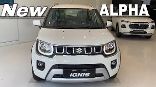 IGNIS ALPHA 2024 TOP MODEL ❤️ NEW IGNIS Top Model 2024 🔥 Maruti Suzuki IGNIS Alpha White Review [upl. by Dahraf]