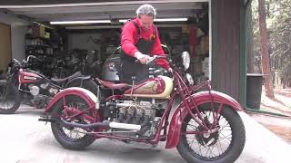 1935 Indian Four [upl. by Ardnaid]