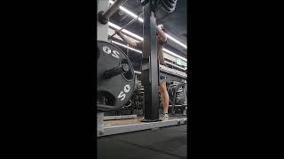 Wendler 531 Week 4 Day 4 Back squat [upl. by Myk649]