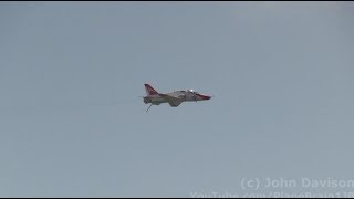 2018 Atlantic City Air Show  USN T45C Goshawk flybys [upl. by Annairb]