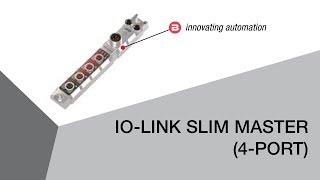 IOLink Slim Master 4port [upl. by Pacian109]