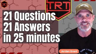 Top TRT Questions and Answers with Dr Jordan Grant [upl. by Sabsay845]