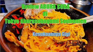 ABURA SOBA KESUKAAN NAGITA SLAVINA ALIAS GIGI DI JEPANG  TOKYO ABURA SOBAGUMI SOUHONTEN [upl. by Nairda]