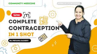 Complete Contraception in 1 Shot A Comprehensive Guide with Dr Priyanka Sachdev contraception [upl. by Doro626]