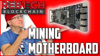 ⛏ The Rebtech All in one Mining Motherboard  A Great Cheap Crypto Mining Solution [upl. by Aisak]