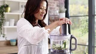 Kenwood Multi pro express food processor dicing attachment  demo film [upl. by Lesak356]