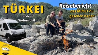 REISEBERICHT  TÜRKEI mit dem Wohnmobil [upl. by Seedman]