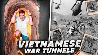 Inside the Viet Cong Tunnels  Cu Chi Vietnam 🇻🇳 [upl. by Elaynad536]