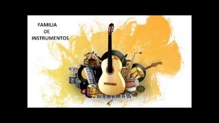 Las familias de los instrumentos musicales [upl. by Ylecic]