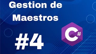 Curso de Programación Sistema de Maestro en C amp Asp Net MVC  Parte 4 [upl. by Hendon394]