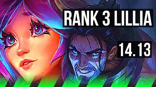 LILLIA vs SYLAS JGL  Rank 3 Lillia 68 winrate 8315 Dominating  EUNE Challenger  1413 [upl. by Kurman855]